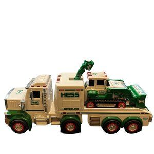 Hess Toy Truck 2013 Hauler Tractor Vehicle Lights Sounds Realistic Play White Gr